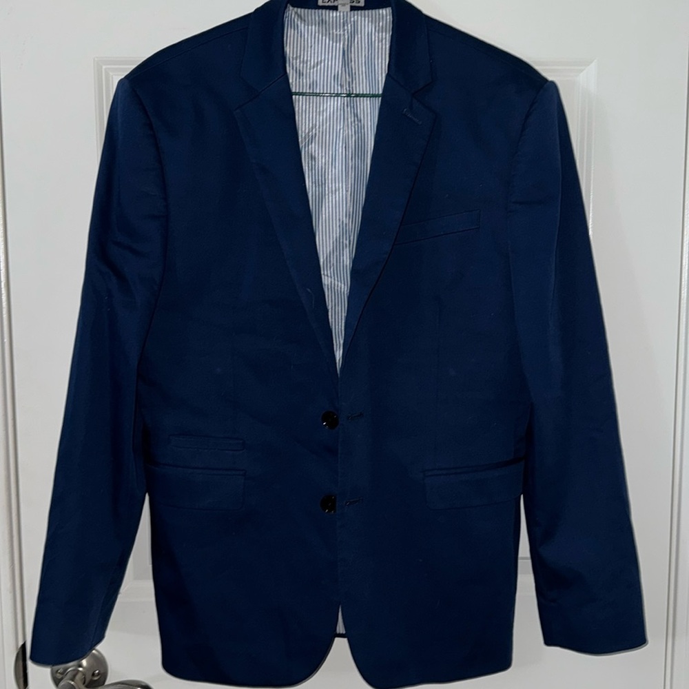 Blue express blazer